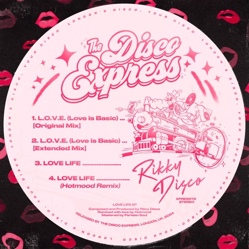 PREMIERE: Rikky Disco - L.O.V.E. (Love Is Basic) [Extended Mix]