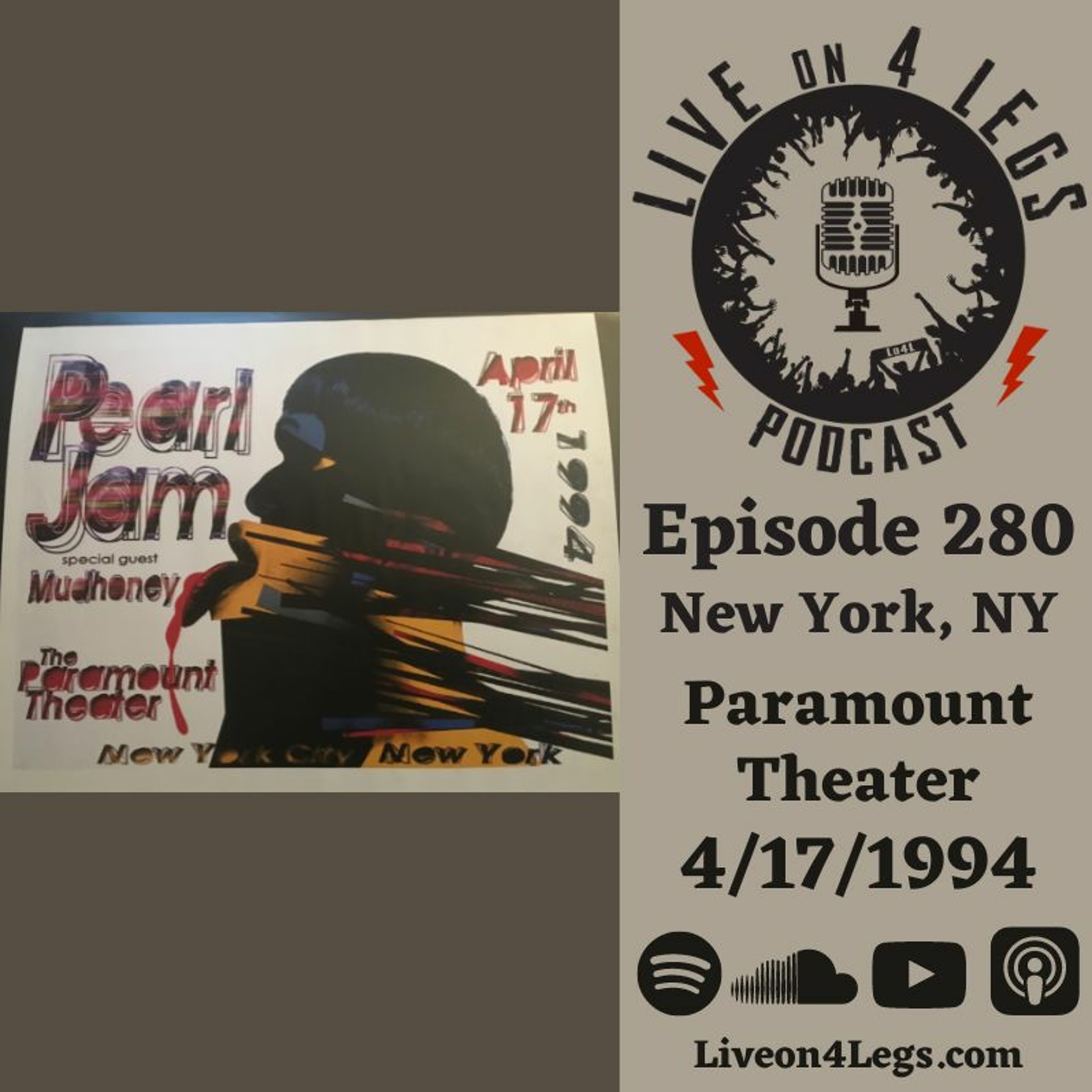 Live On 4 Legs: Pearl Jam Podcast