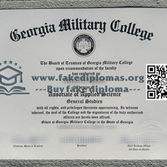 How long to buy Georgia Military College fake diploma?
