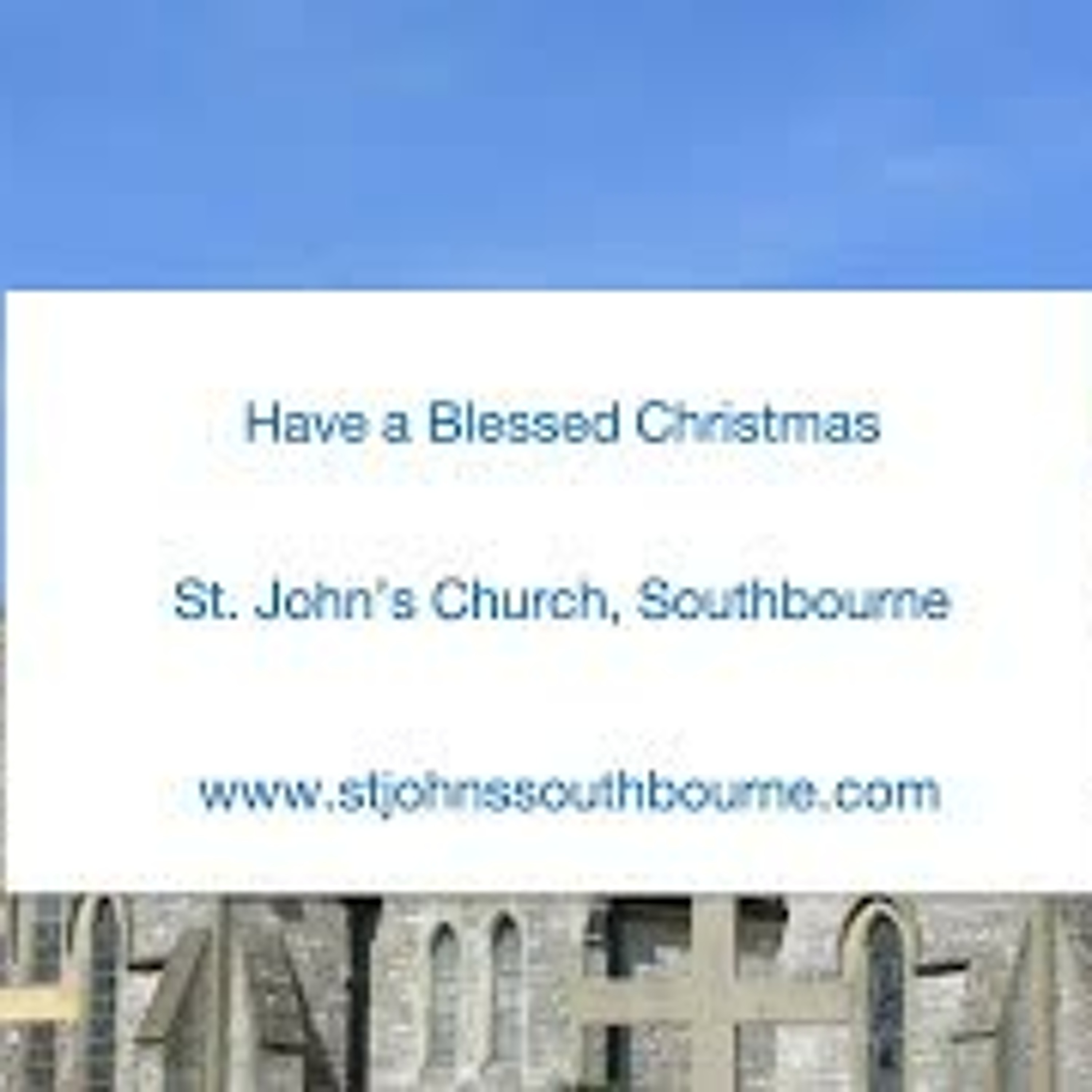 Sermons from St. John\'s Southbourne