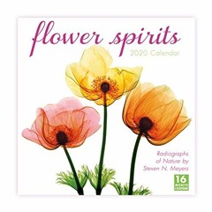 [ACCESS] KINDLE PDF EBOOK EPUB Flower Spirits 2020 Calendar: Radiographs of Nature by