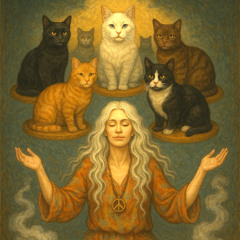 La Divinité des Six Chats
