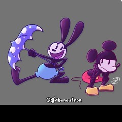 loser baby but Oswald and mickey by jakeneutron