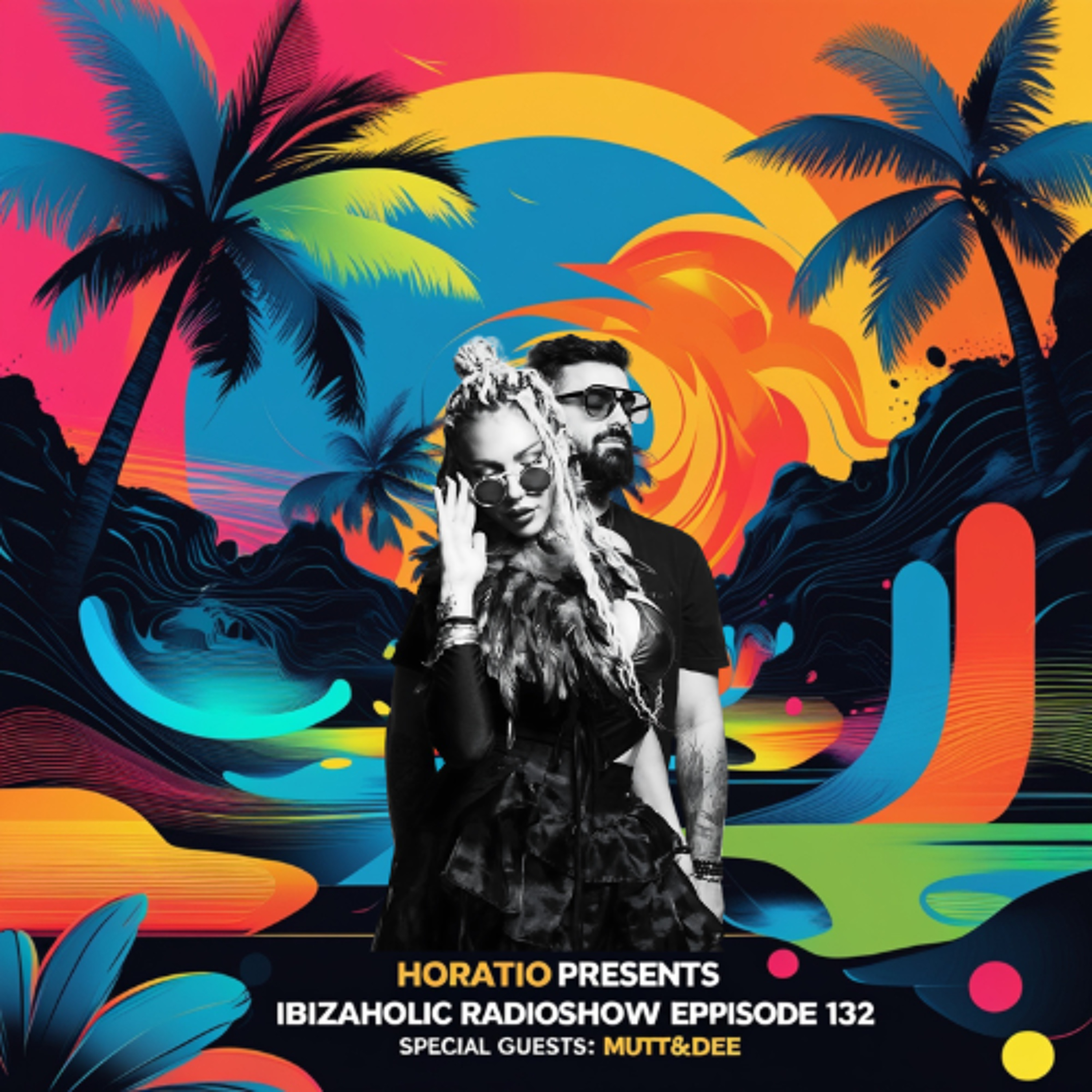 Horatio Presents IBIZAHOLIC RADIOSHOW Episode 132 + Special Guests Mutt_Official & Dee episode artwork