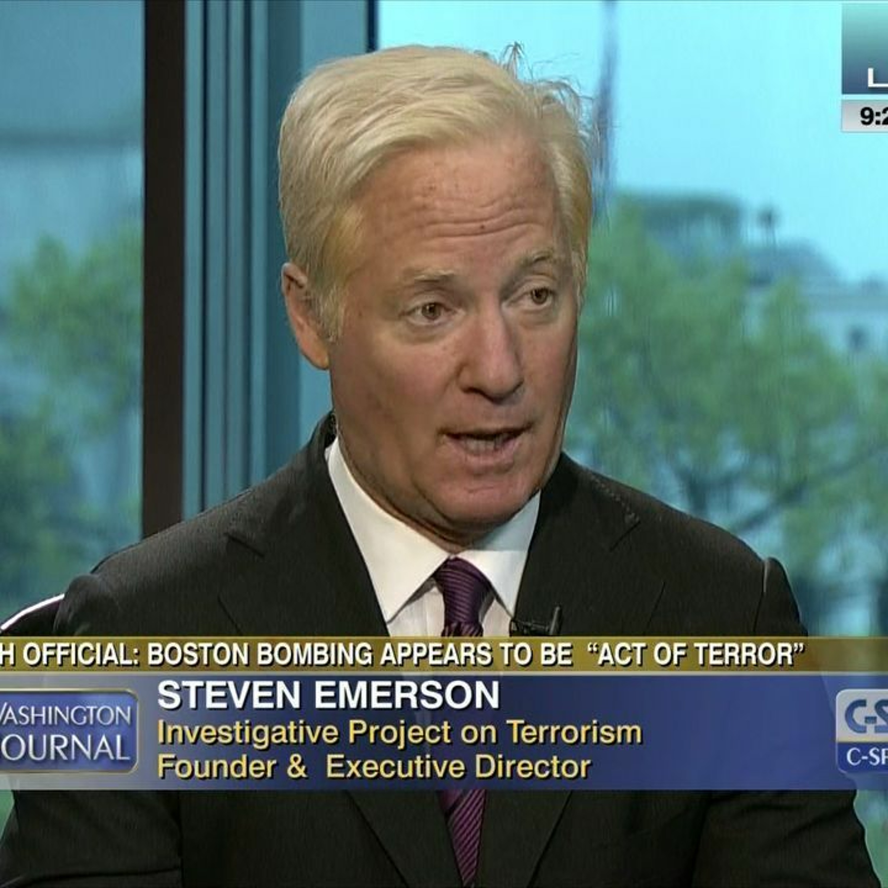 Steve Emerson on the Greatest Terrorist Threat to the United States episode artwork