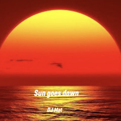 Sun goes down