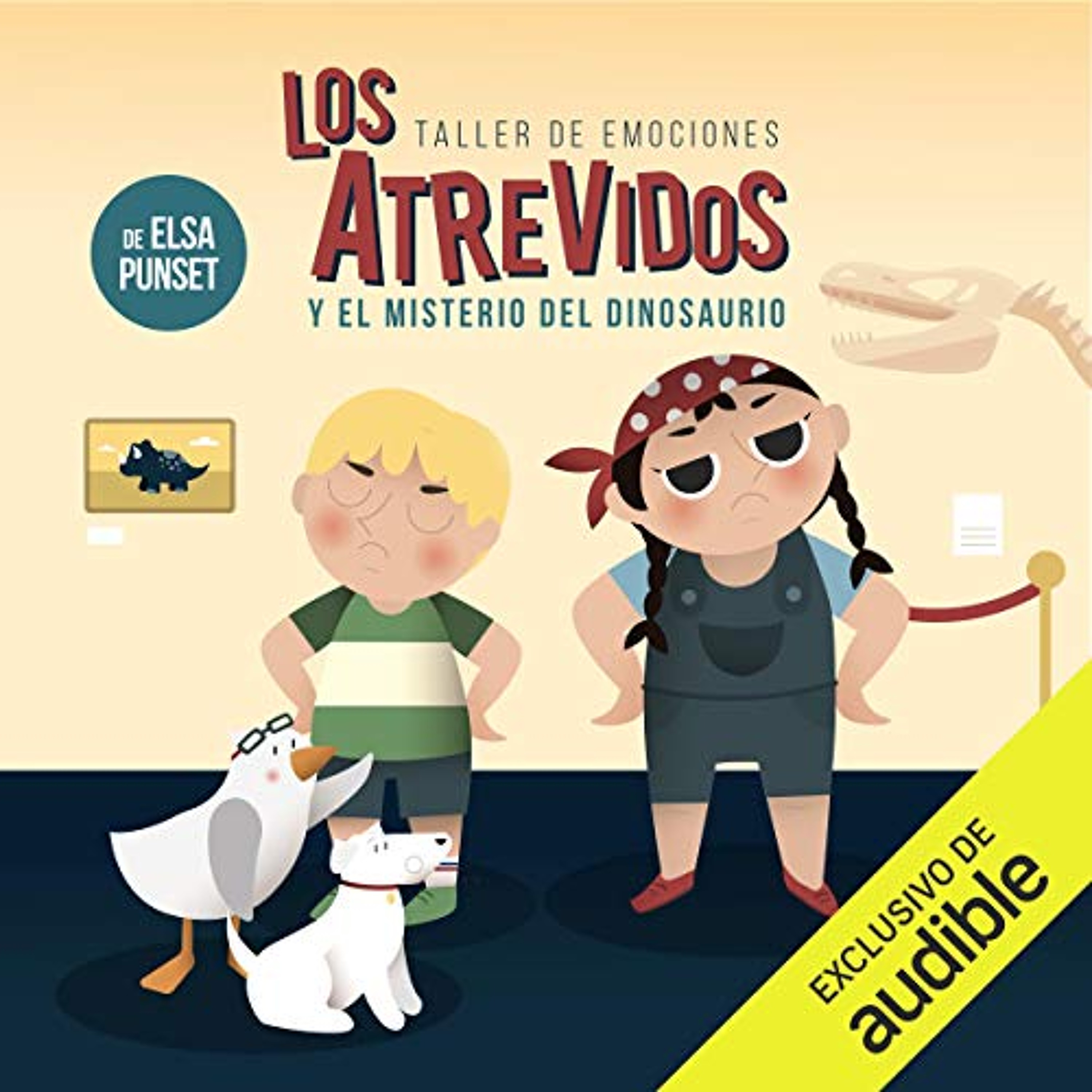 Los Atrevidos y el misterio del dinosaurio (Audiolibro) | Prueba Gratis