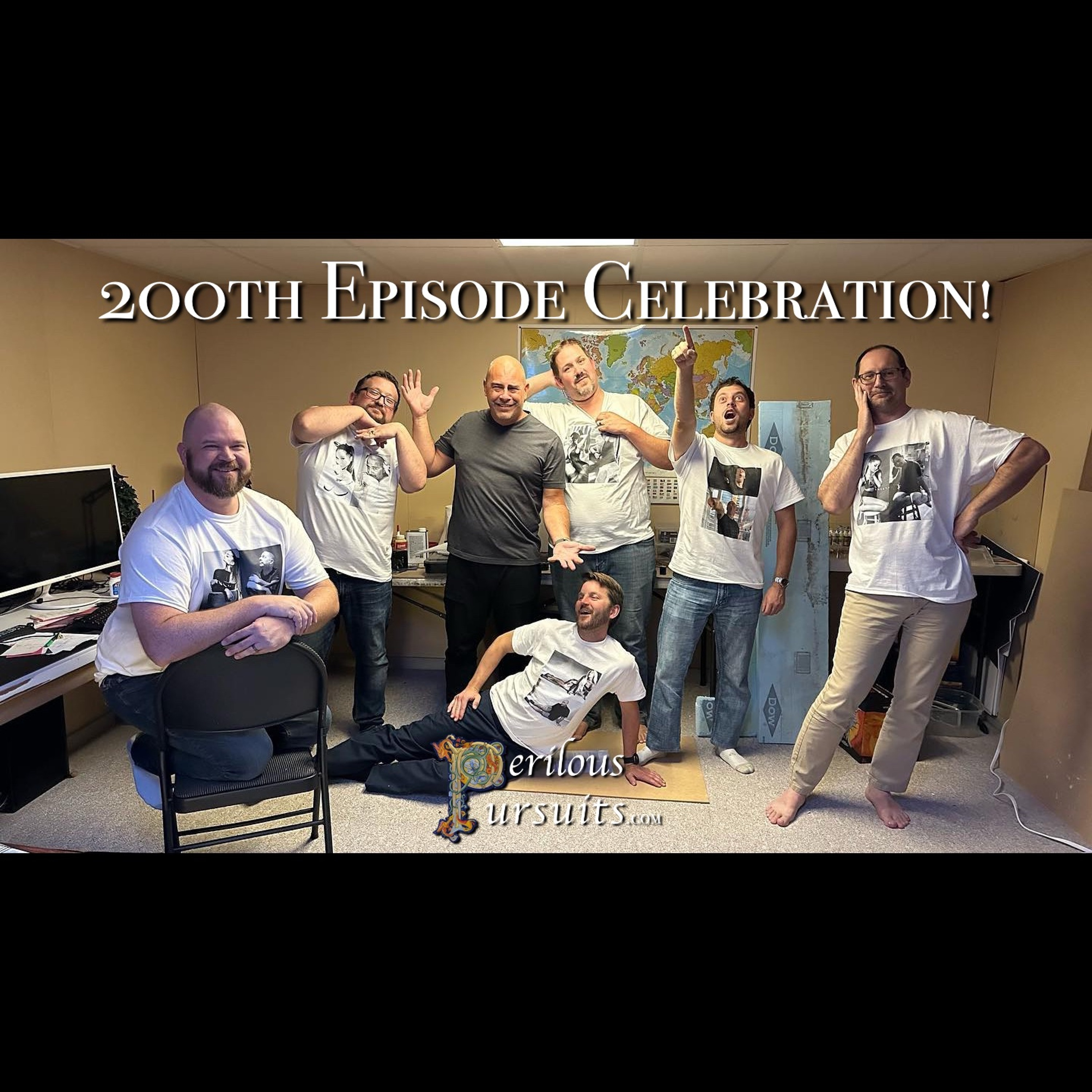 Perilous Pursuits 200th Episode Celebration episode artwork