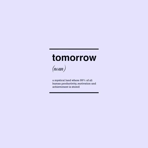tomorrow - lofi
