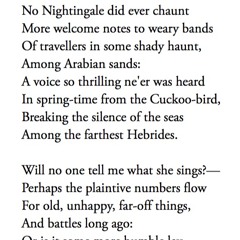 422 The Solitary Reaper by William Wordsworth