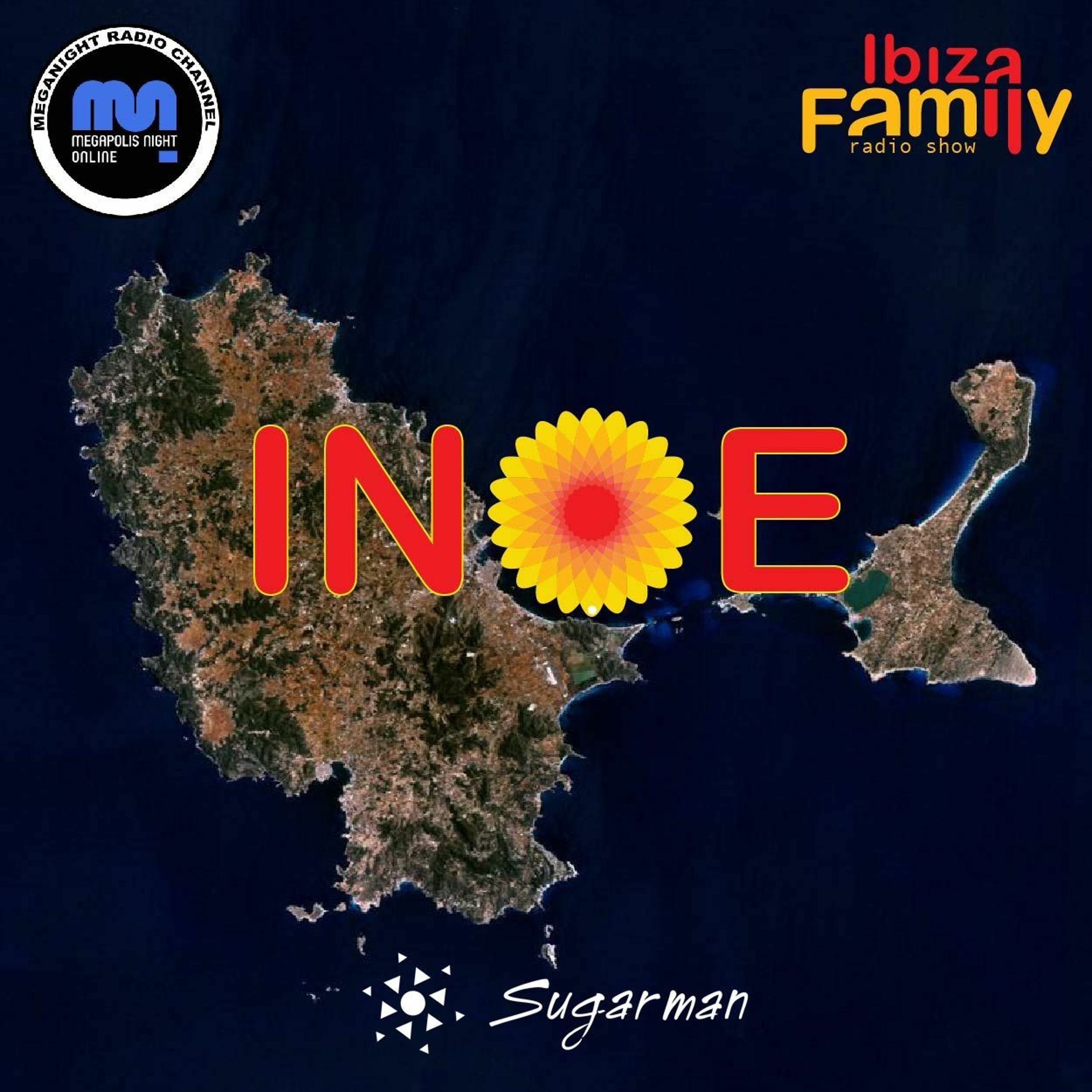 SUGARMAN (all author's tracks mix'2021) | INOE by IBIZAFAMILY | MEGANIGHT RADIO | 30.10.21 | #80 episode artwork