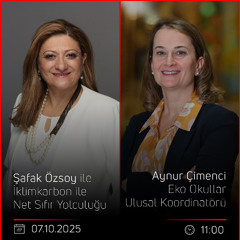 Aynur Çimenci – Şafak Özsoy ile İklimkarbon ile Net Sıfır Yolculuğu