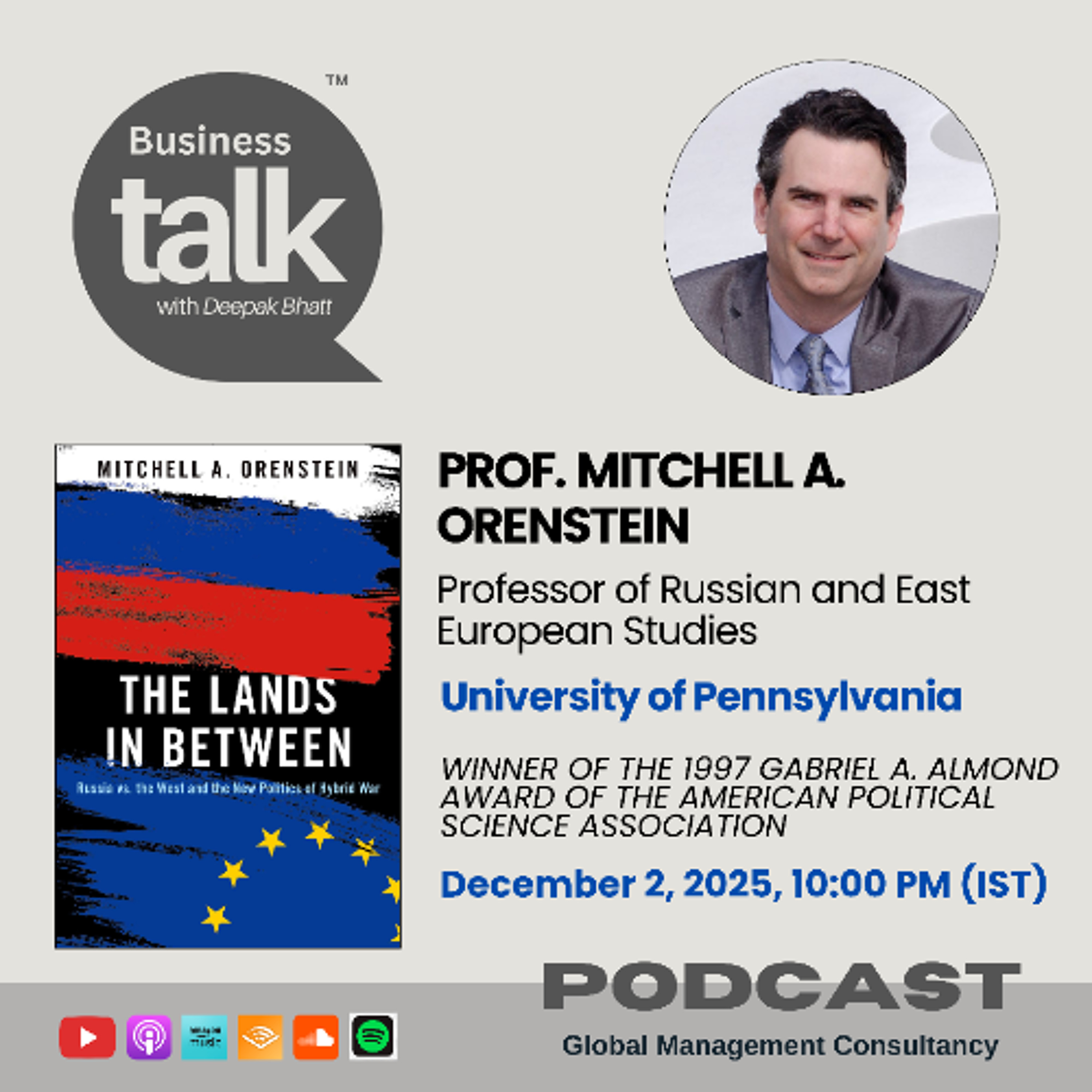 Russia, the West, and Hybrid War: Mitchell Orenstein Explains the New Conflict episode artwork