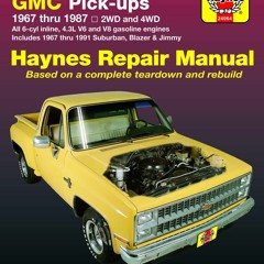 Free eBooks Chevy & GMC 4 3L & V* Pick-ups (67-87) & Suburban, Blazer & Jimmy