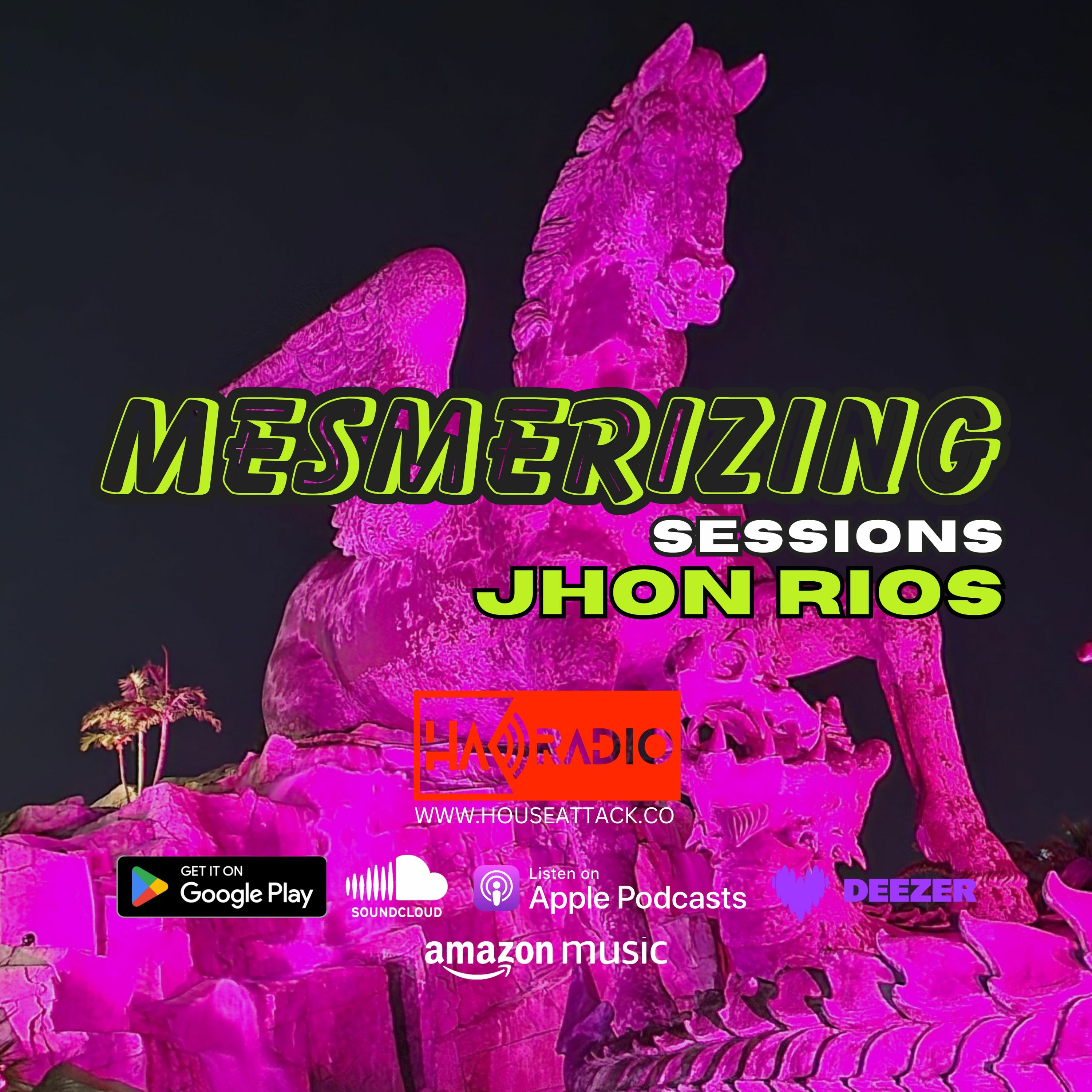 J̸H̸O̸N̸ ̸R̸I̸O̸S̸ - Mesmerizing Sessions 20th (Fort Lauderdale, USA) episode artwork