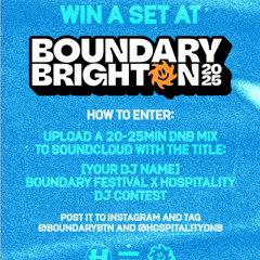 VYPX - BOUNDARY FESTIVAL X HOSPITALITY - DJ CONTEST
