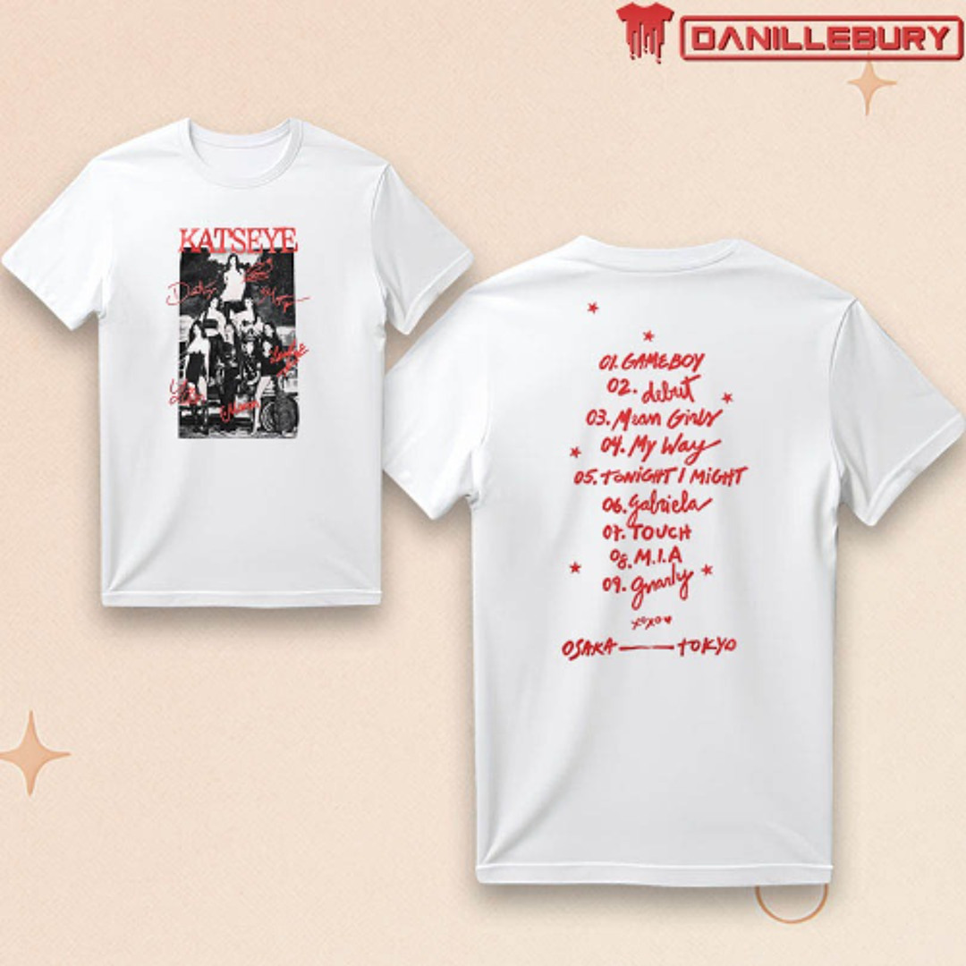 Stream Summer Sonic × Katseye Tour 2025 Tee by Danillebury