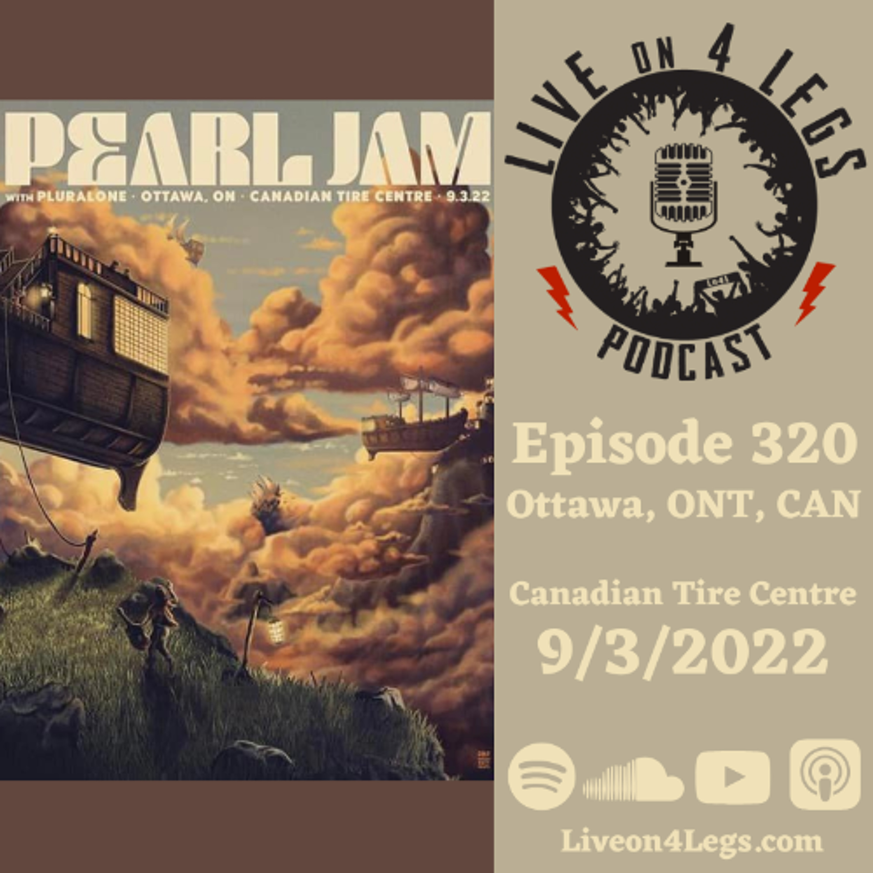 Live On 4 Legs: Pearl Jam Podcast