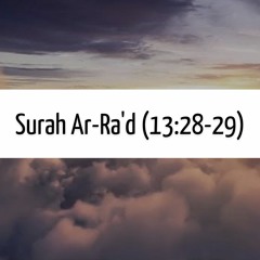 Surah Ar-Ra'd (13:28-29) | Omar Hisham al-Arabi