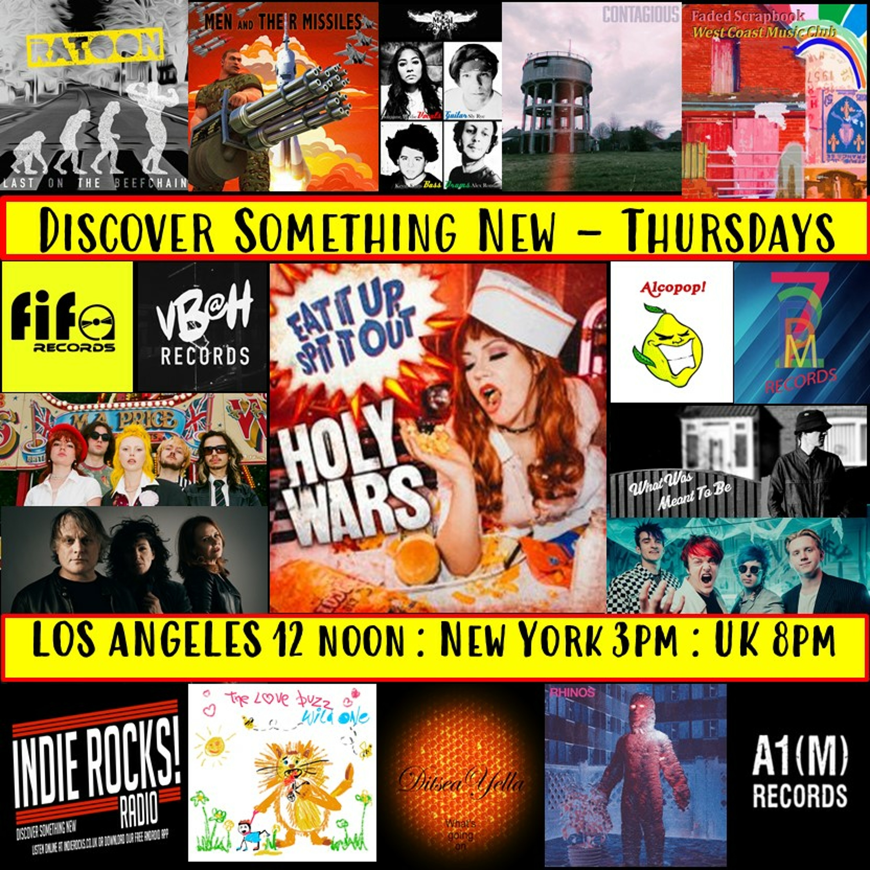 A1M new Music Show - Discover New Music - Indie Rocks Radio