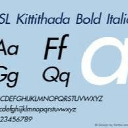 Stream Font Psl Kittithada Bold 75 65 !LINK! from Joey Shepard Listen