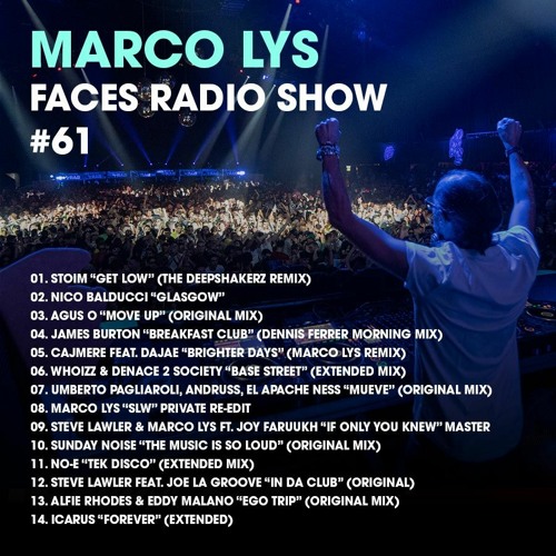 Marco Lys Faces Radio Show #61