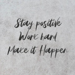 Epub✔ Stay positive, work hard, make it happen: Motivational Notebook journal gift -