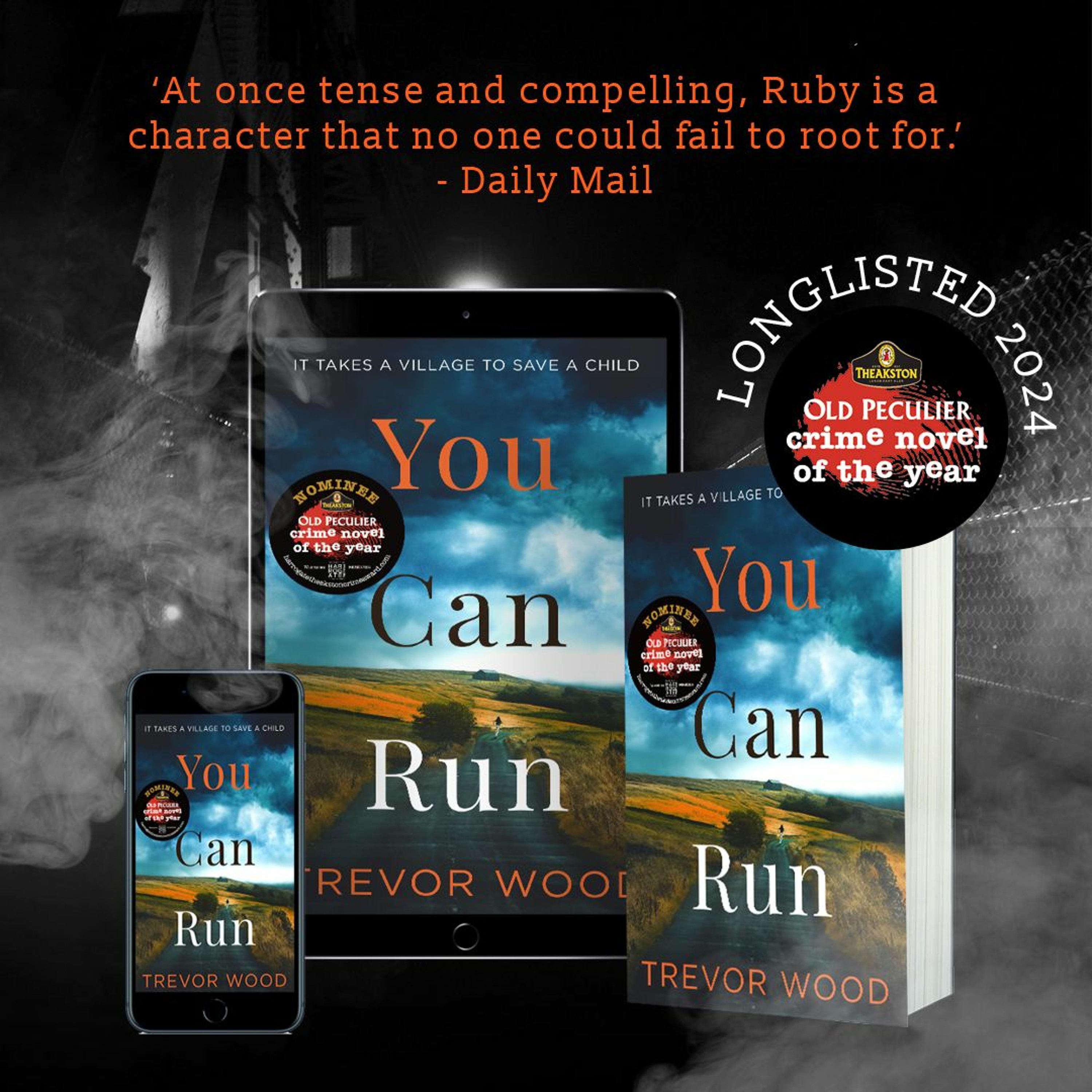 Trevor Wood – Theakston Old Peculier Crime Novel Of The Year Award 2024 Longlist Interview episode artwork