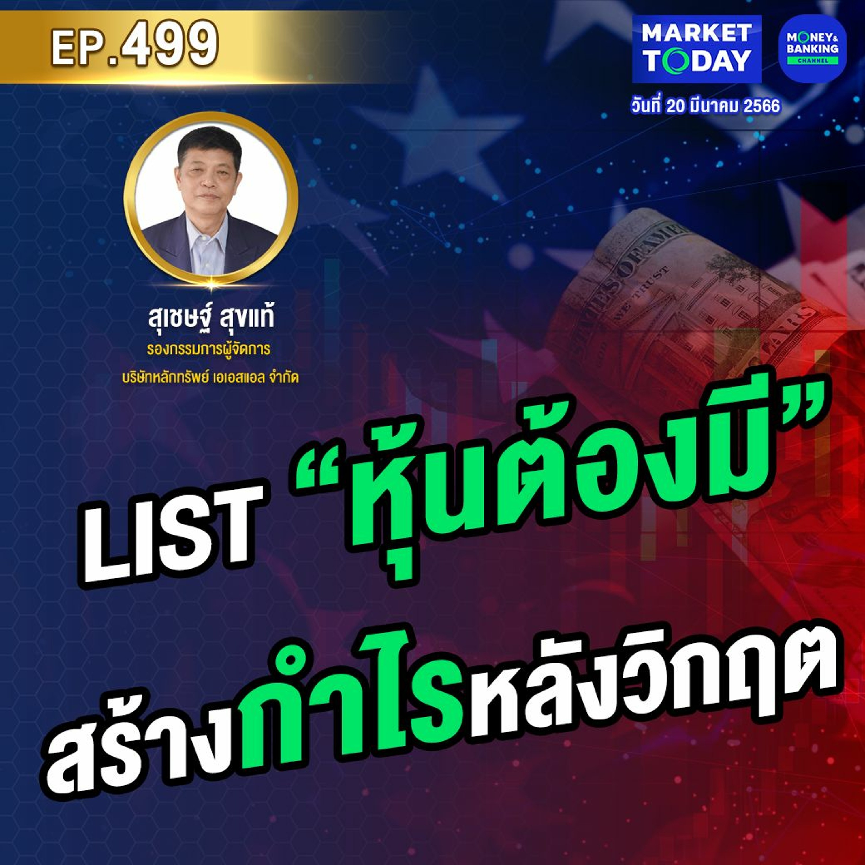 Market Today EP.499 | LIST “หุ้นต้องมี” สร้างกำไรหลังวิกฤต