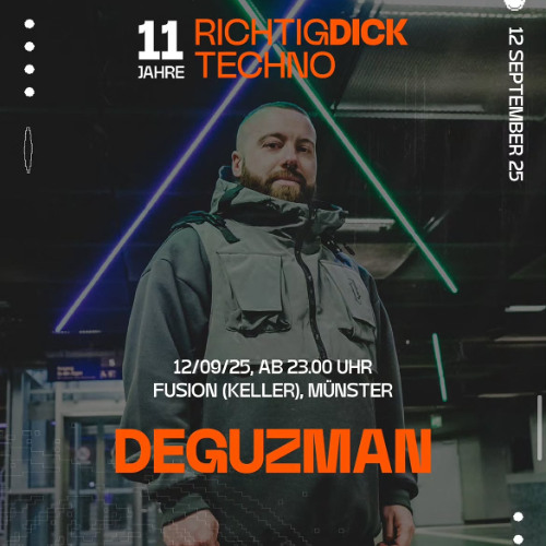 DeGuzman at 11 Jahre RDT I Fusion I Münster