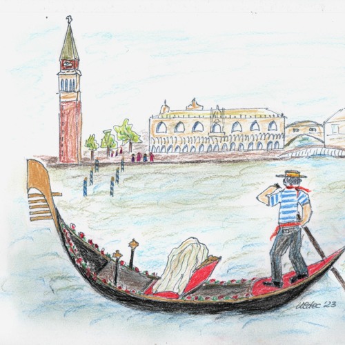 "Die drei alten Weiber von Venedig" (Italien). Erzählt von Hanna Margarete Schilling.