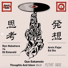 Arvin Fajar [Jakarta] [Que Sakamoto 思考と発想(Thoughts And Ideas) Vol.3]