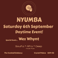 Nyumba 6th September Promo mix Wez Whynt