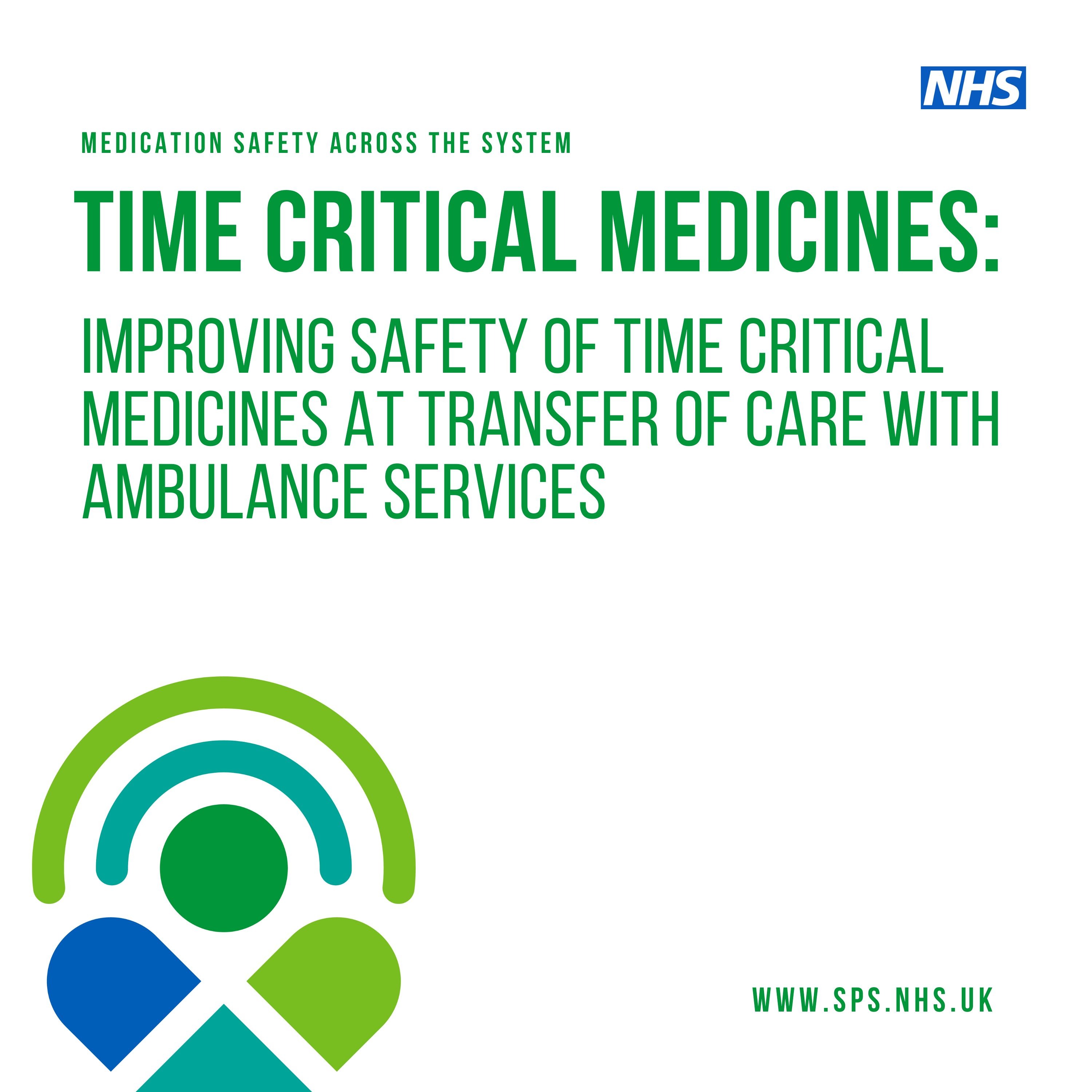 Improving safety of time critical medicines at transfers of care with ambulance services episode artwork
