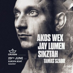 Akos Wex Live @ Cruisin Boat Party,Budapest 2024 06 29