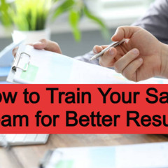 train sales team