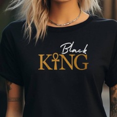 Black African Father Day King Egyptian Ankh Men's T Shirt