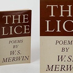 [VIEW] KINDLE 💏 The Lice: Poems by W.S. Merwin by  W.S Merwin [PDF EBOOK EPUB KINDLE