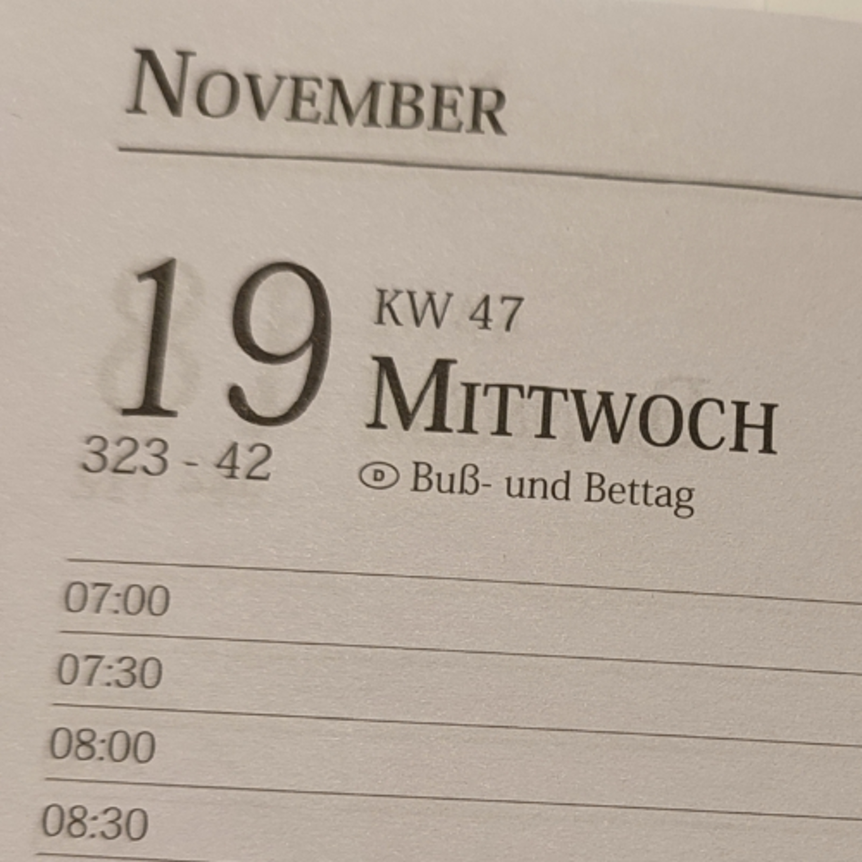 Evangelische Christinnen und Christen feiern morgen Buß- und Bettag