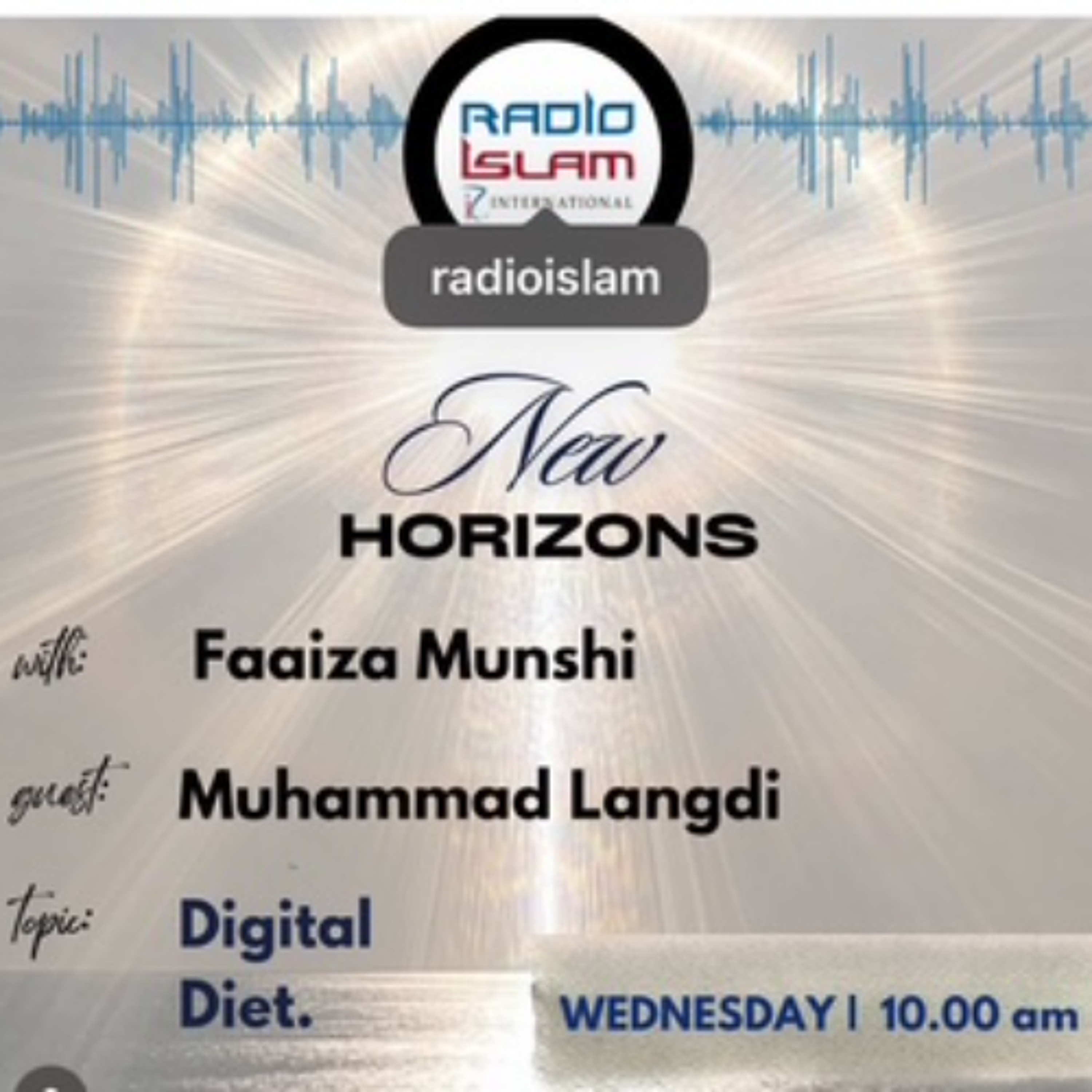 New Horizons:Digit Diet Guest:Muhammad Langdi