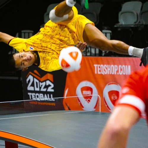 Stream Teqball, sport played round the curved table by Walter Tempelman