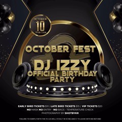 OCTOBER FEST DJ IZZY PROMO MIX DJ JAHJAH FT DJ FRESH