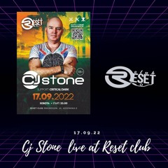 Cj Stone Live Reset Club 17.09.22
