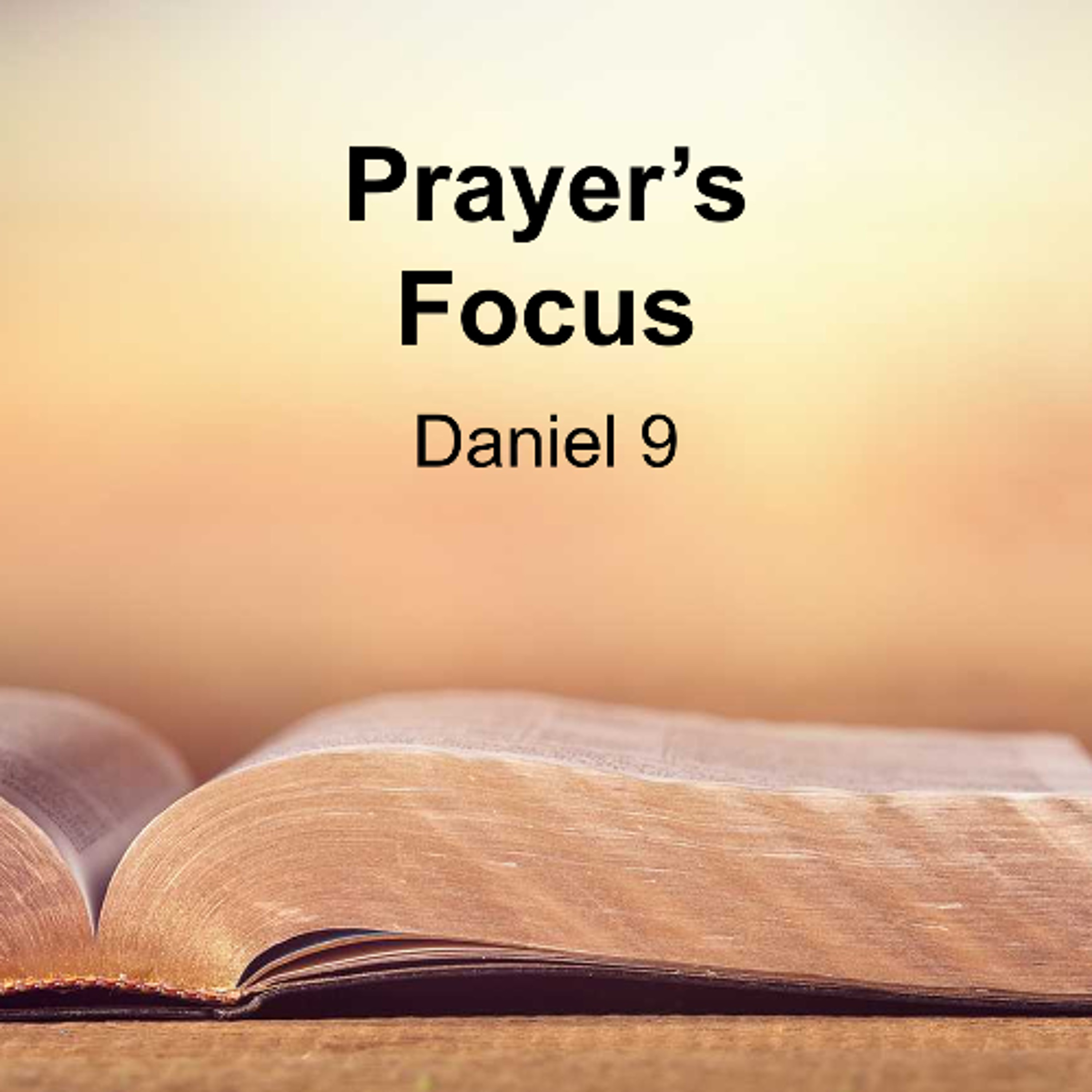 Prayer's Focus episode artwork