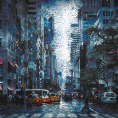 it's raining but you live next to a jazz club and chet baker is performing but in slow motion