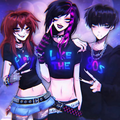 6arelyhuman (w Kets4eki & asteria) - Party like the 80s - Sped up Slightly