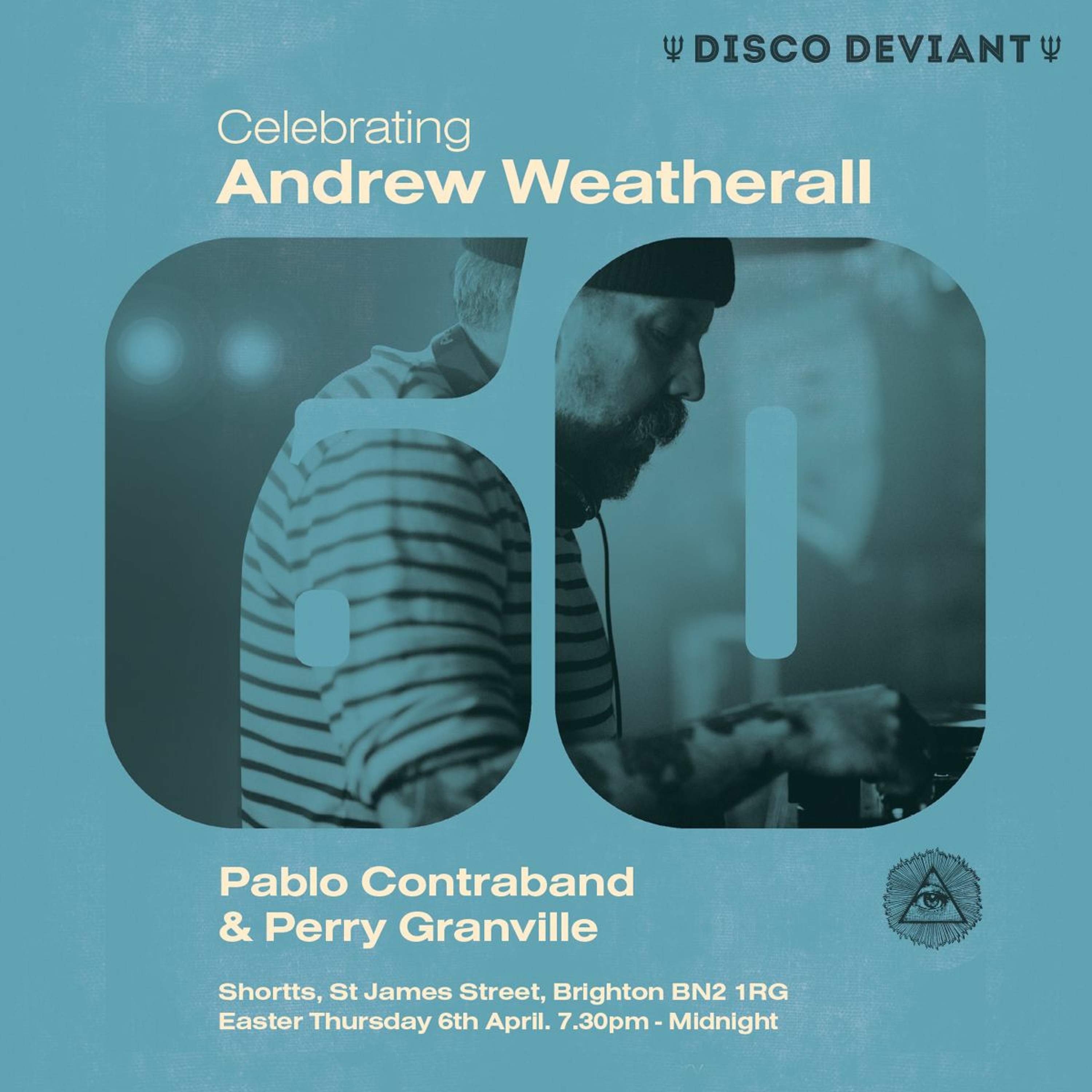 Andrew Weatherall Live at Disco Deviant, Brighton pt.2 (recorded 1st Feb 2020) episode artwork