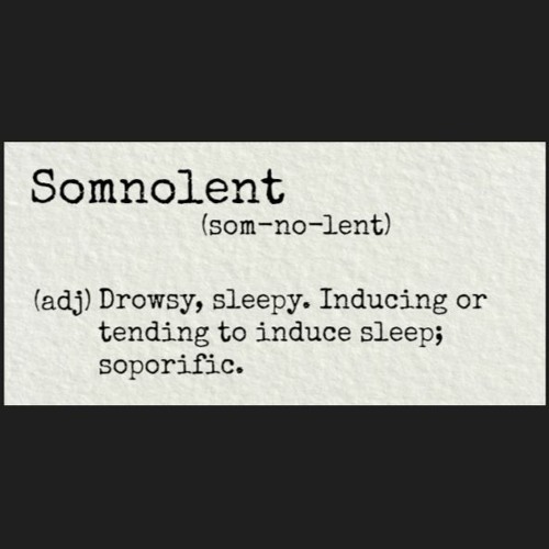 somnolent