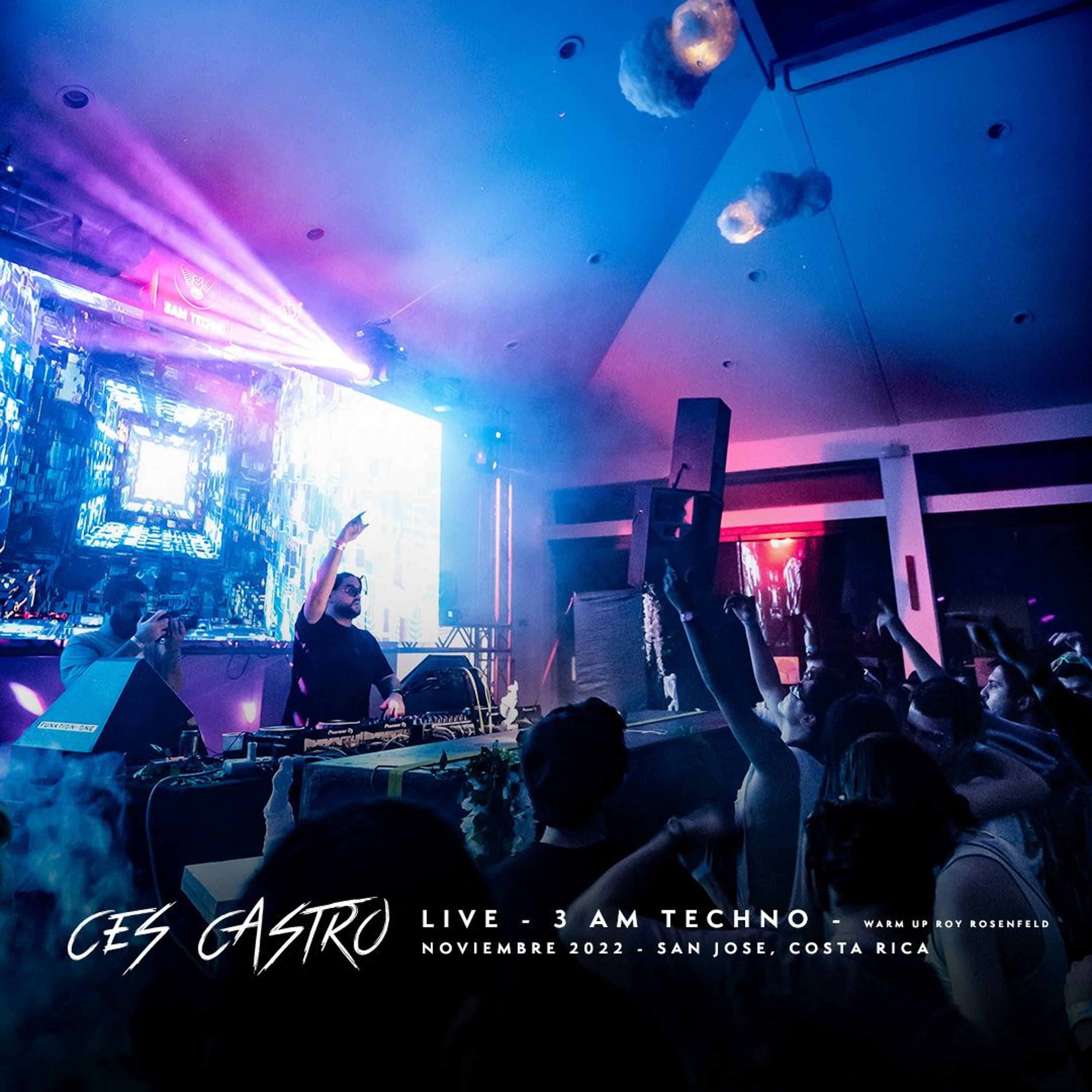 Ces Castro - Live at 3am techno Elysian (Warm up Roy Rosenfeld) episode artwork