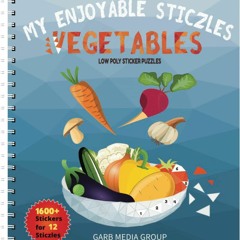PDF/READ❤ My Enjoyable STICZLES - Vegetables (sticker puzzles,sticker art, sticker